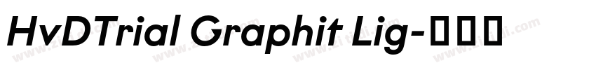 HvDTrial Graphit Lig字体转换